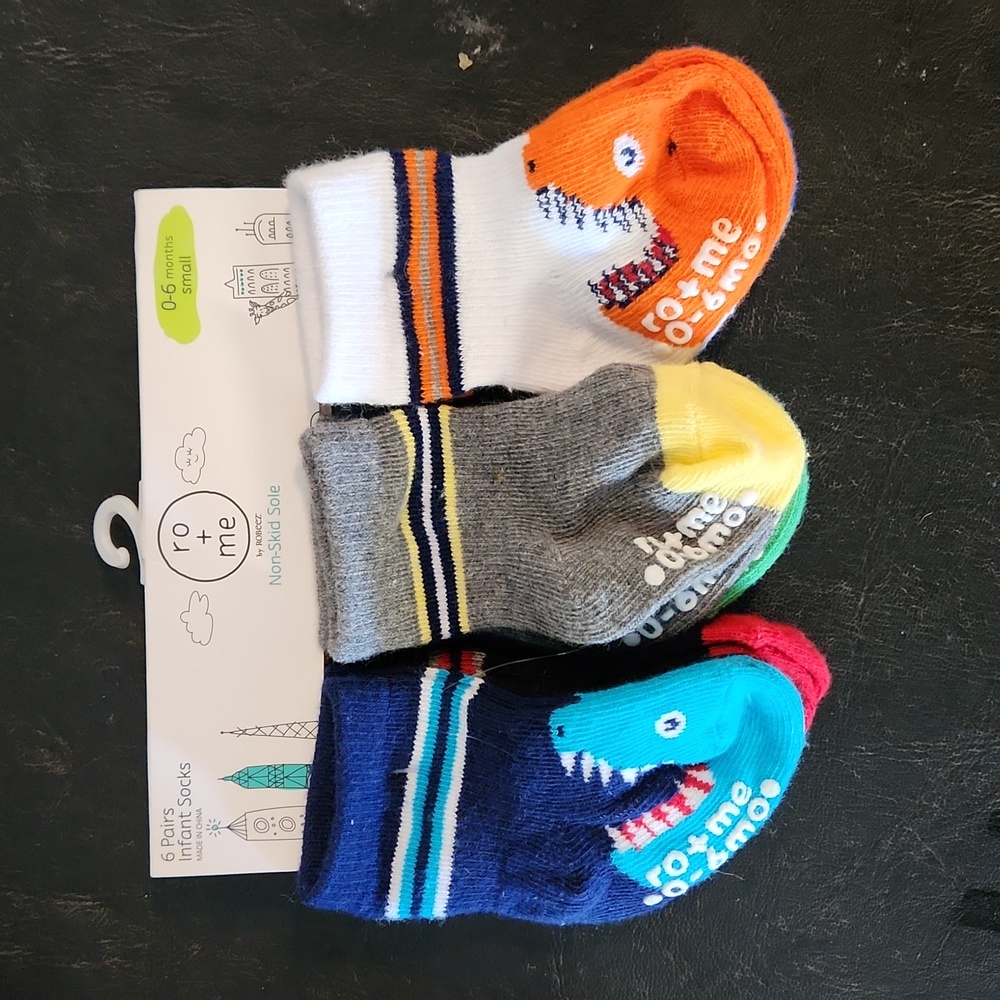 Baby colorful 0-6 months socks